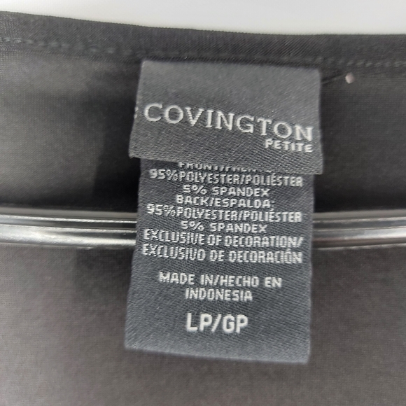 Black and sirver convicgton tops,  large NWT - Picture 9 of 12